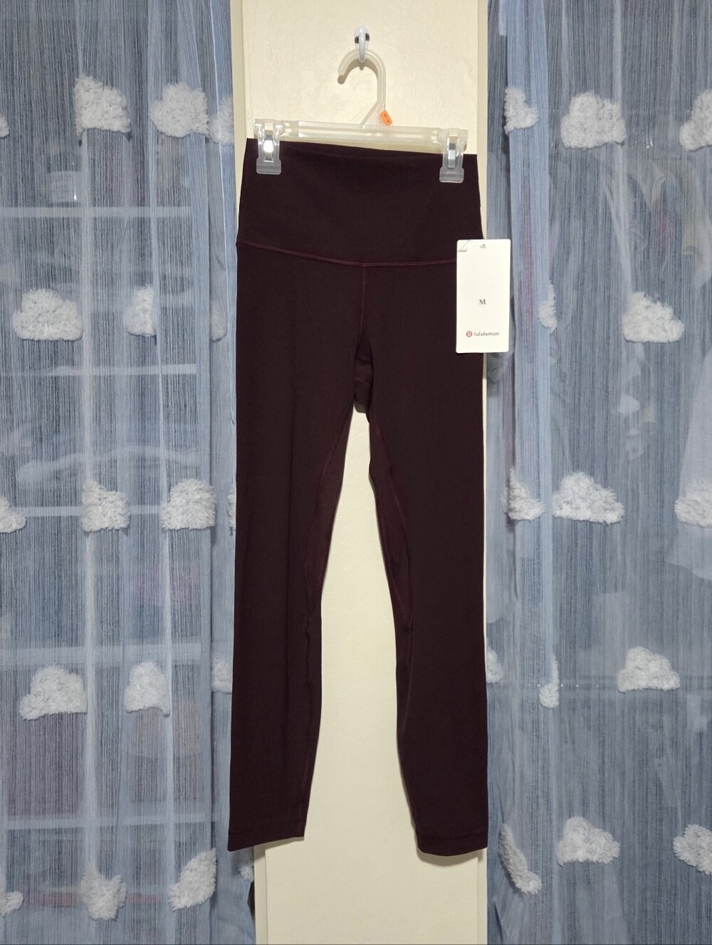 Lululemon Wine Colored Leggings